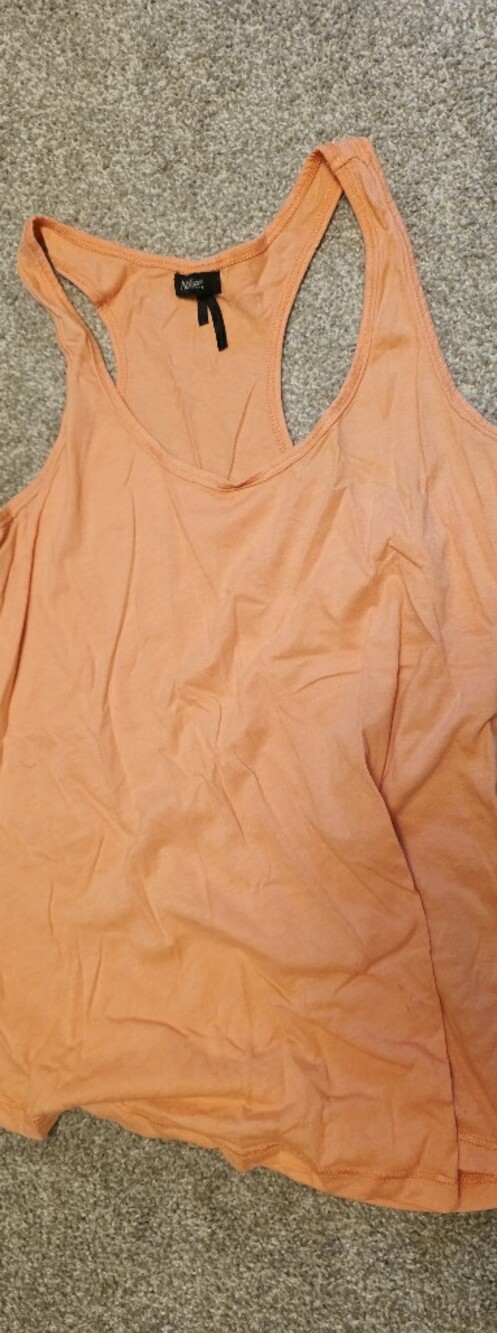 Nollie Peach Racerback Tank Top